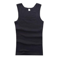 Load image into Gallery viewer, YJSFG HOUSE HOT Sale Men's Casual Tank Tops Summer Bodybuilding Sleeveless Vest Square Collar Fashion Male Tees