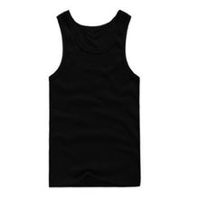 Load image into Gallery viewer, YJSFG HOUSE HOT Sale Men's Casual Tank Tops Summer Bodybuilding Sleeveless Vest Square Collar Fashion Male Tees

