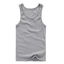 Load image into Gallery viewer, YJSFG HOUSE HOT Sale Men's Casual Tank Tops Summer Bodybuilding Sleeveless Vest Square Collar Fashion Male Tees
